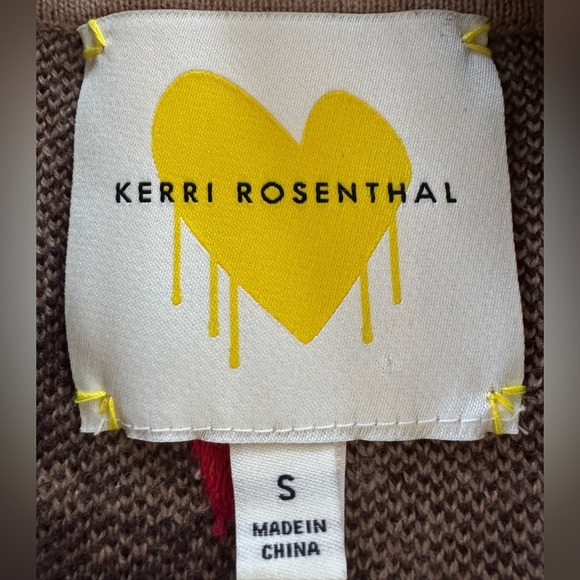 Kerri Rosenthal Shawl Collar Duster Cardigan collector’s edition S - Picture 7 of 9